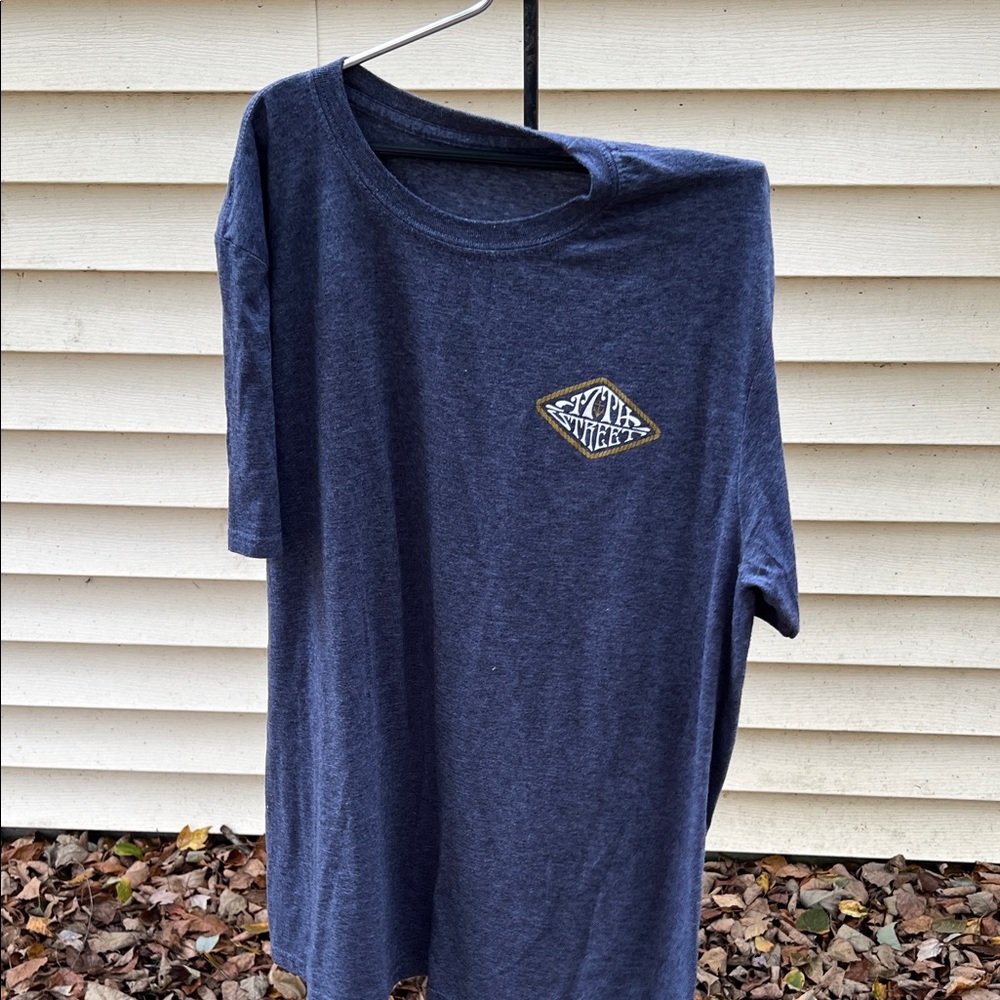 Stylish Navy Blue Graphic Tee
